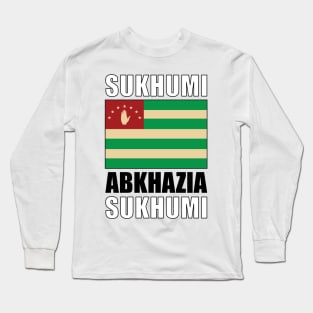 Flag of Abkhazia Long Sleeve T-Shirt